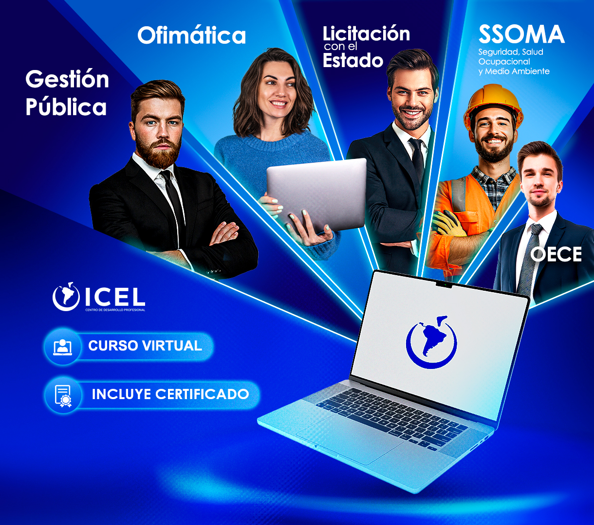 Desarrollamos cursos virtuales y presenciales