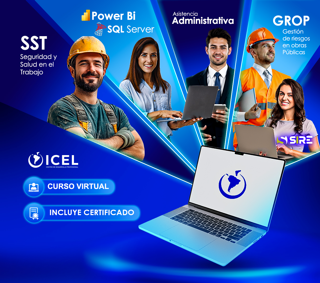 Desarrollamos al máximo las potencialidades de profesionales para una vida activa en el marco de la innovación y el emprendimiento.